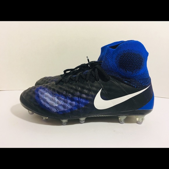 Nike | Shoes Nike Magista Obra 2 Pro Black Blue Sz 75 | Poshmark